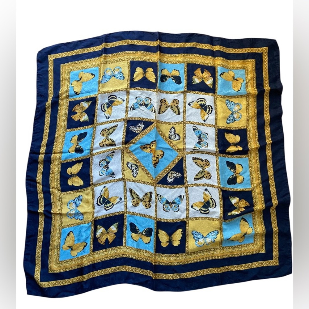 Butterfly Patterned Scarf